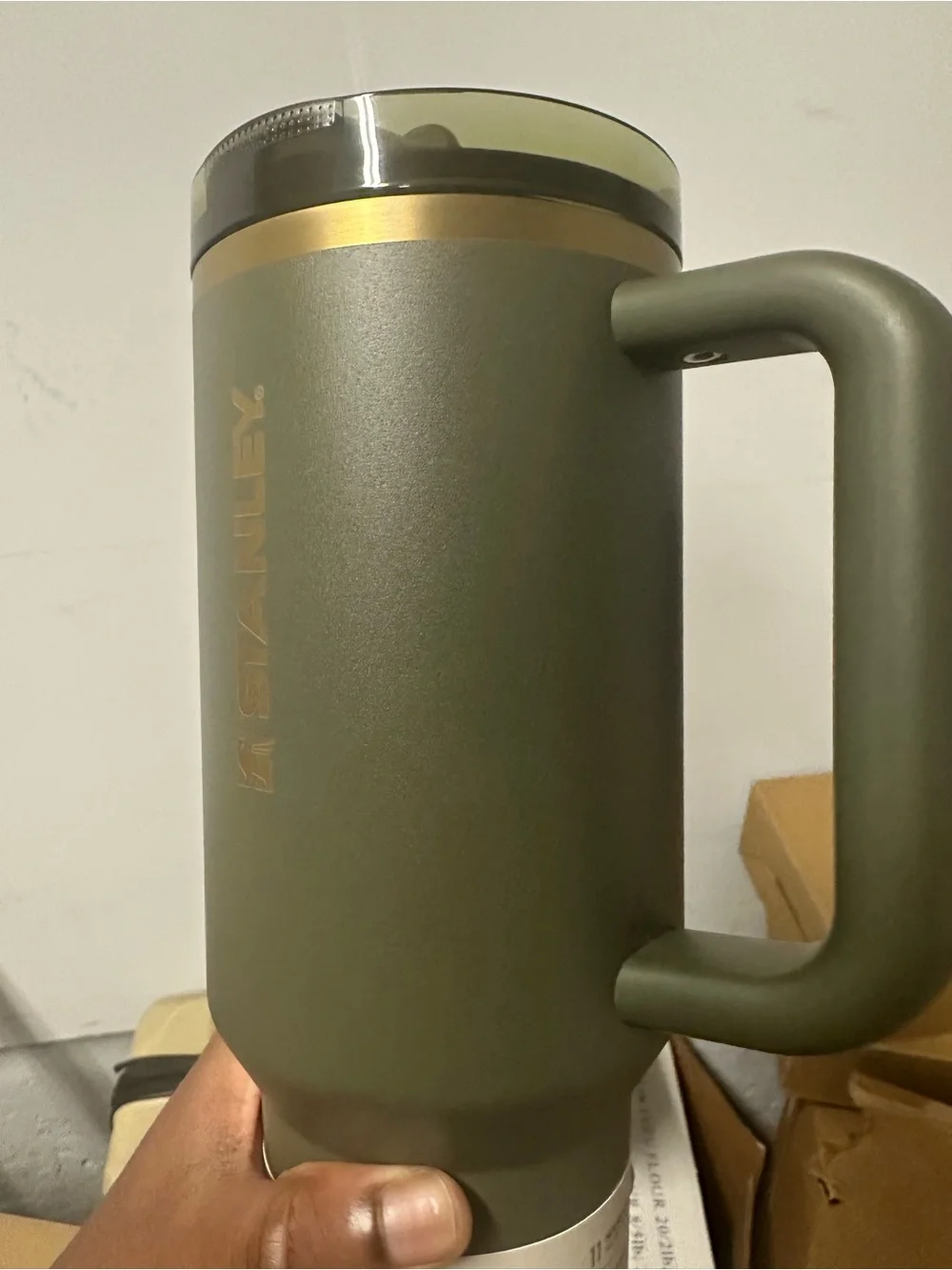 Stanley Cypress Olive Green 40oz Quencher